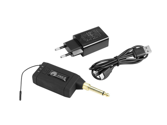 Omnitronic FAS TWO 2-Kanal Funkempfänger 660-690MHz – Ansicht 2