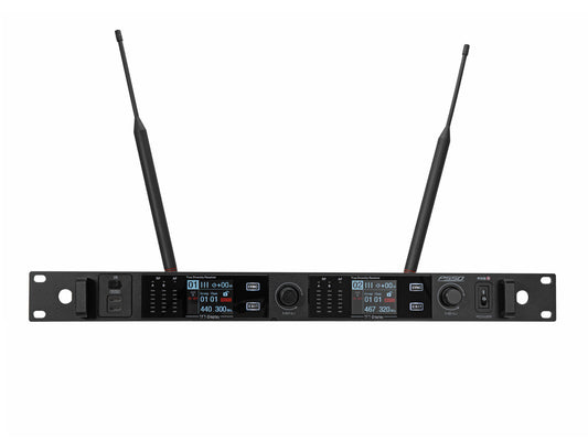 PSSO PXS TWO 2-Kanal True Diversity Empfänger 470-510 MHz – Ansicht 2