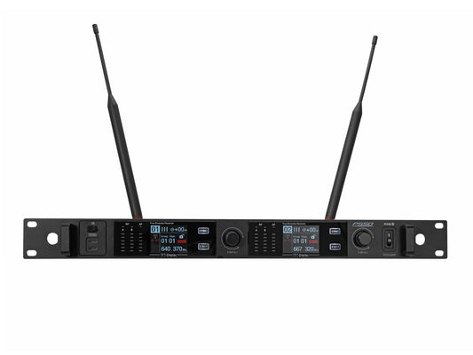PSSO PXS TWO 2-Kanal True Diversity Empfänger 640-690 MHz – Ansicht 2