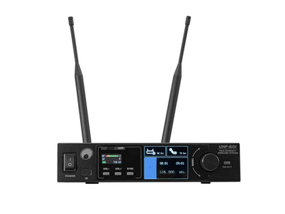 Omnitronic UHF-601 1-Kanal Funkmikrofon-System 823-832/863-865 MHz – Ansicht 2