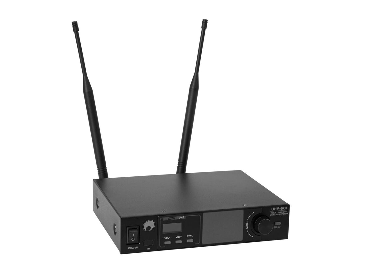 Omnitronic UHF-601 1-Kanal Funkmikrofon-System 823-832/863-865 MHz – Ansicht 6