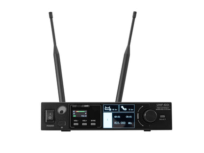 Omnitronic UHF-601 1-Kanal Funkmikrofon-System 823-832/863-865 MHz – Ansicht 8