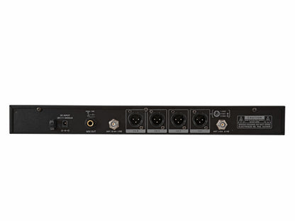 Omnitronic UHF-604 4-Kanal Funkmikrofon-System 823-832/863-865 MHz – Ansicht 4