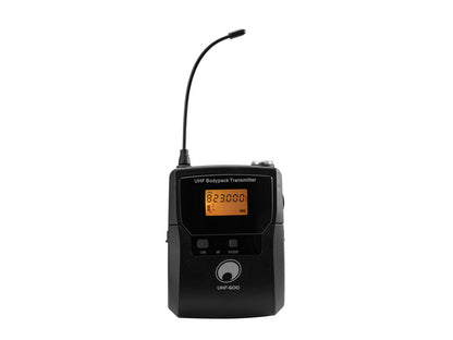 Omnitronic UHF-600 Taschensender 520-554 MHz – Ansicht 4