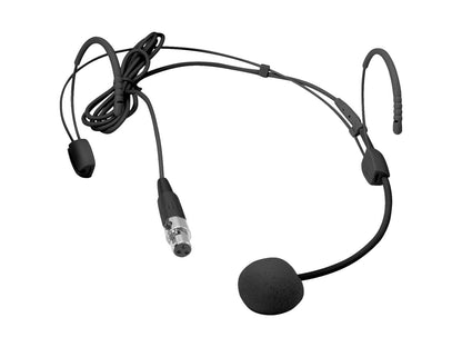 Omnitronic UHF-600 Kopfbügelmikrofon, schwarz