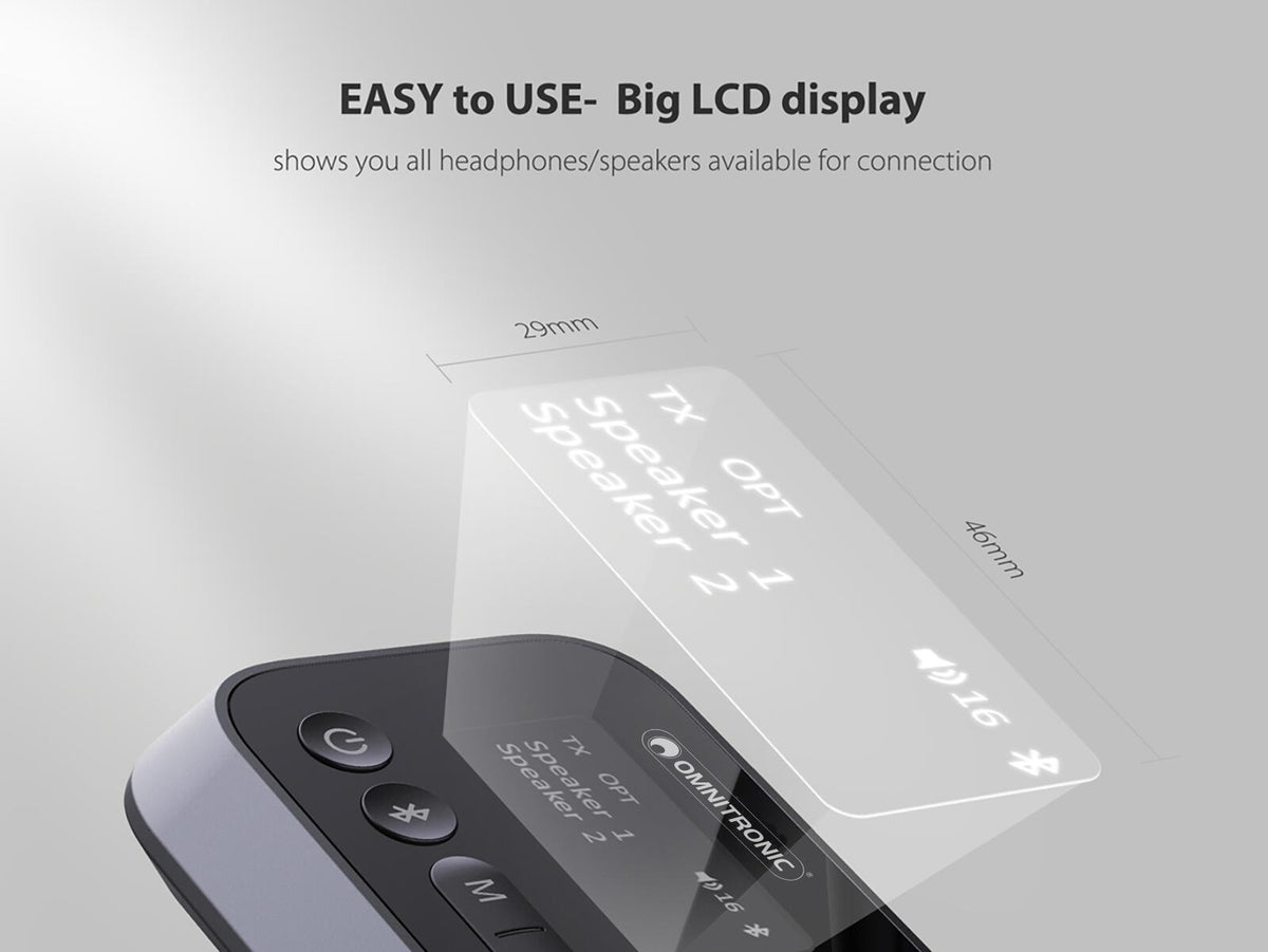 Omnitronic BDT-5.2PRO Aptx HD Bluetooth Transceiver – Ansicht 6