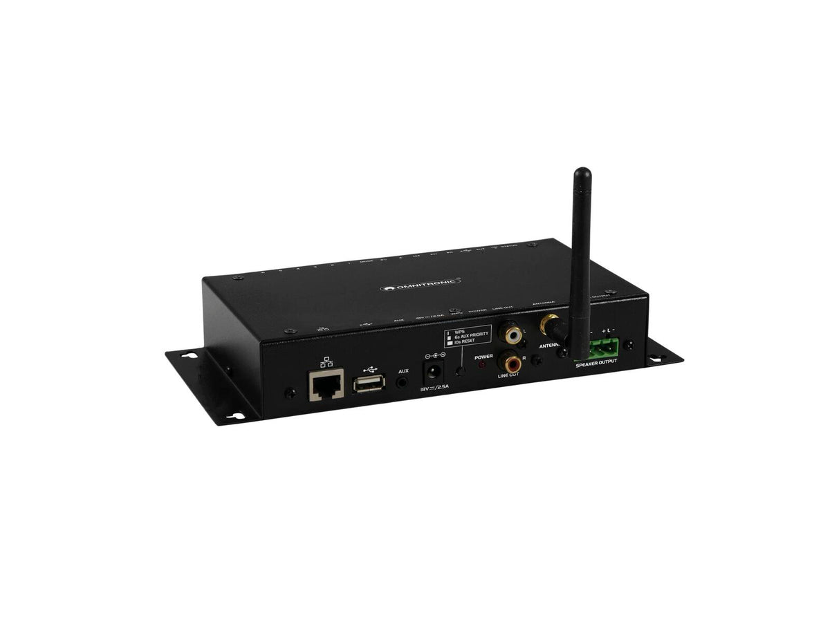 Omnitronic CIA-40WIFI WLAN Multiroom Streaming Verstärkersystem – Ansicht 2