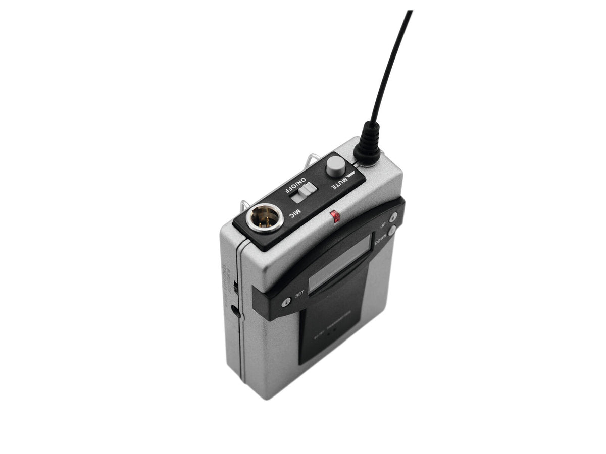 Omnitronic TM-105 Taschensenderset XLR WAMS-05 – Ansicht 5