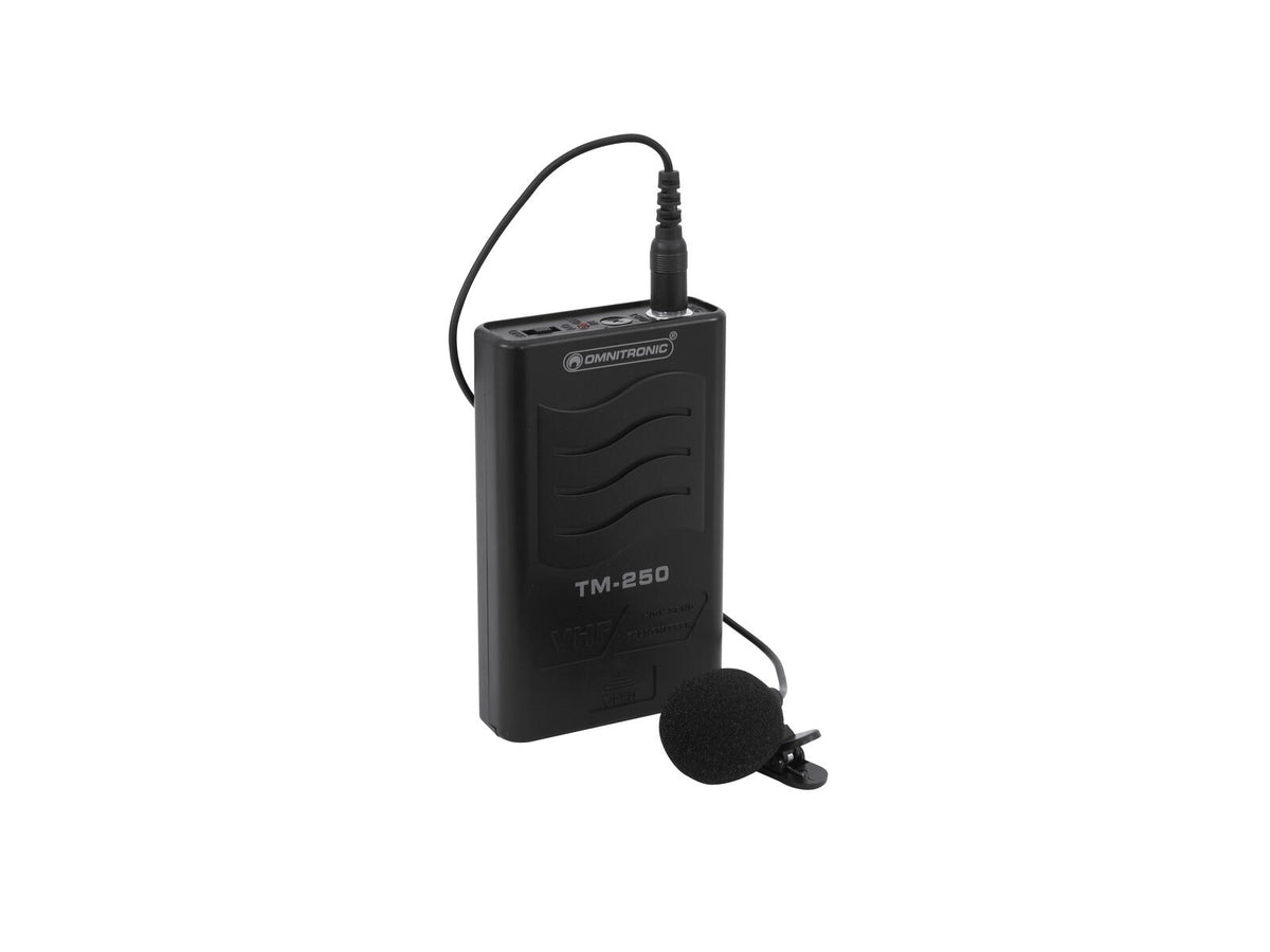 Omnitronic TM-250 Gürtelsender VHF214.000