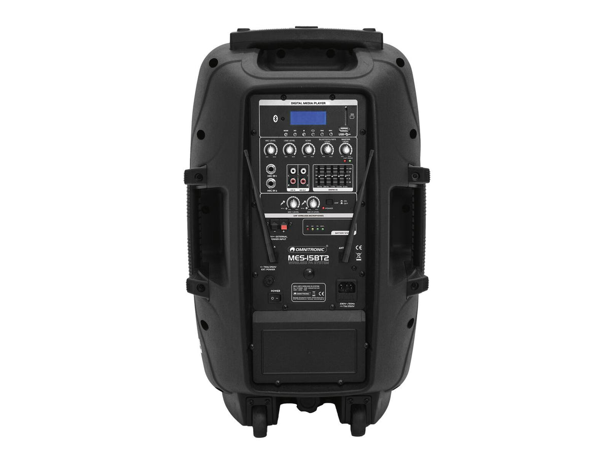 Omnitronic MES-15BT2 Drahtlos-PA-System – Ansicht 4