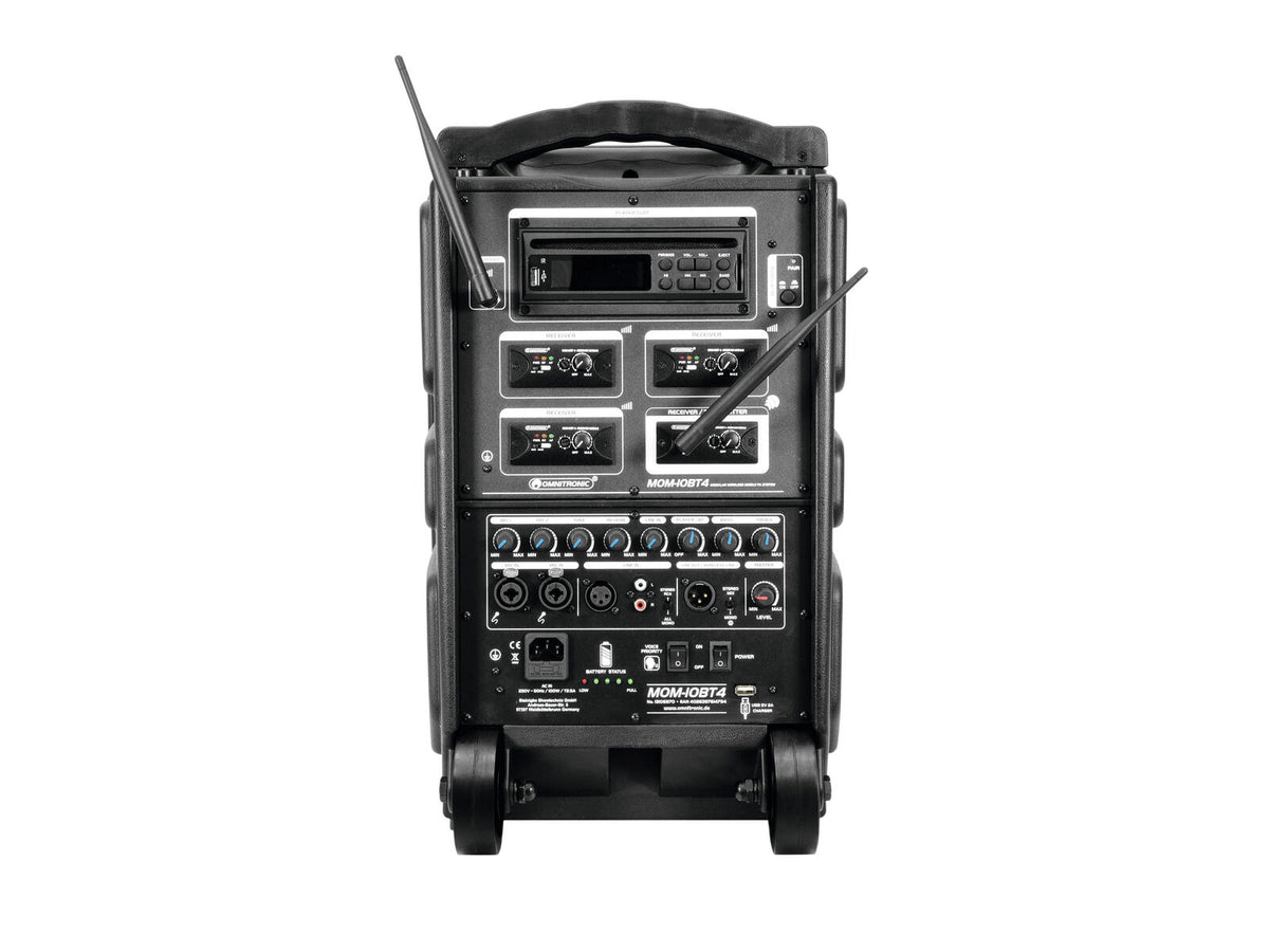 Omnitronic MOM-10BT4 Modulares Drahtlos-PA-System – Ansicht 9