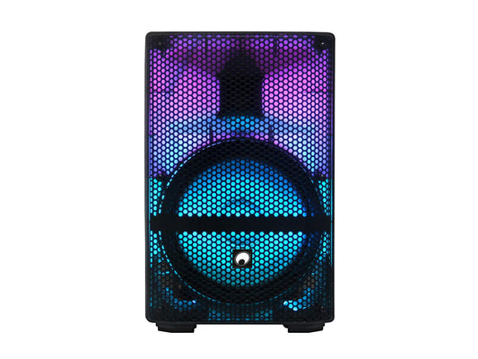 Omnitronic MSE-8+ Akku Partylautsprecher mit LED-Effekten – Ansicht 2
