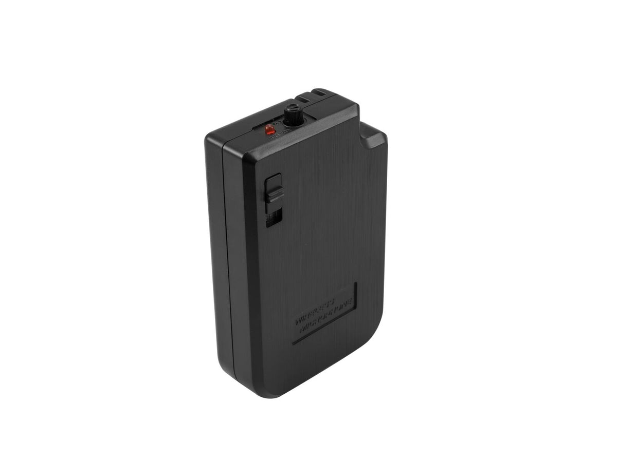 Omnitronic WAMS-10BT2 MK2 Taschensender inkl. Kopfbügelmikrofon 865MHz – Ansicht 3