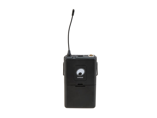 Omnitronic WAMS-12 Taschensender inkl. Kopfbügelmikrofon 865MHz – Ansicht 2