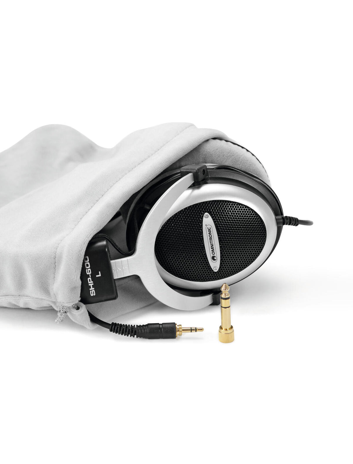 Omnitronic SHP-600 HiFi-Kopfhörer – Ansicht 2