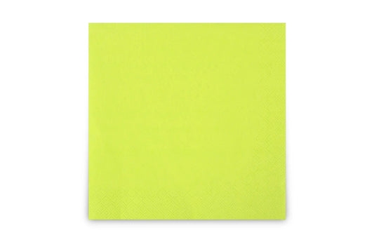 Funny Servietten, 3-lagig, 33x33 cm, 1/4-Falz, kiwi, 4 x 250 Stück