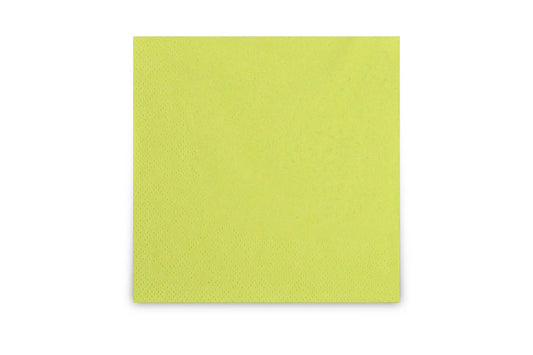 Funny Servietten, 2-lagig, 24 x 24 cm, 1/4-Falz, kiwi, 12 x 300 Stück