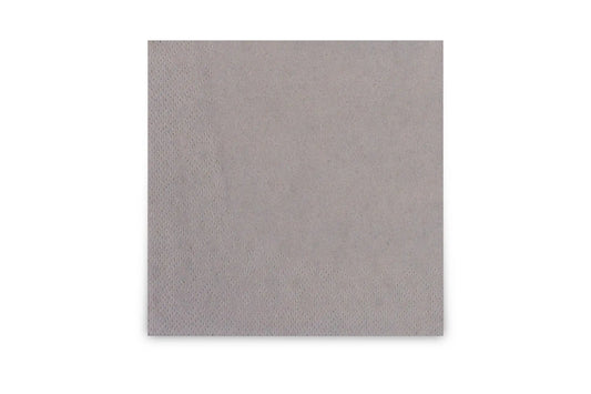 Funny Servietten, 2-lagig, 24 x 24 cm, 1/4-Falz, grau, 12 x 300 Stück