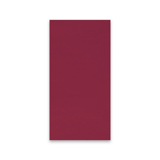 Funny Servietten 33 x 33 cm, bordeaux, 3-lagig, 1/8-Buchfalz, 8 x 200 Stück