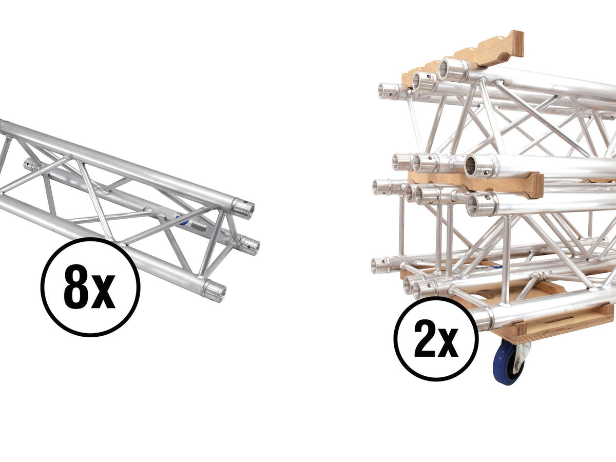 Alutruss Set TRILOCK 6082-2000 + Trusswagen Kombi