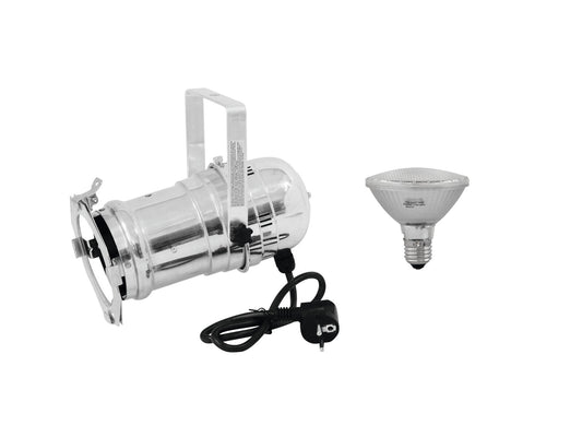 Eurolite Set PAR-30 Spot sil + PAR-30 230V SMD 11W E-27 LED 3000K