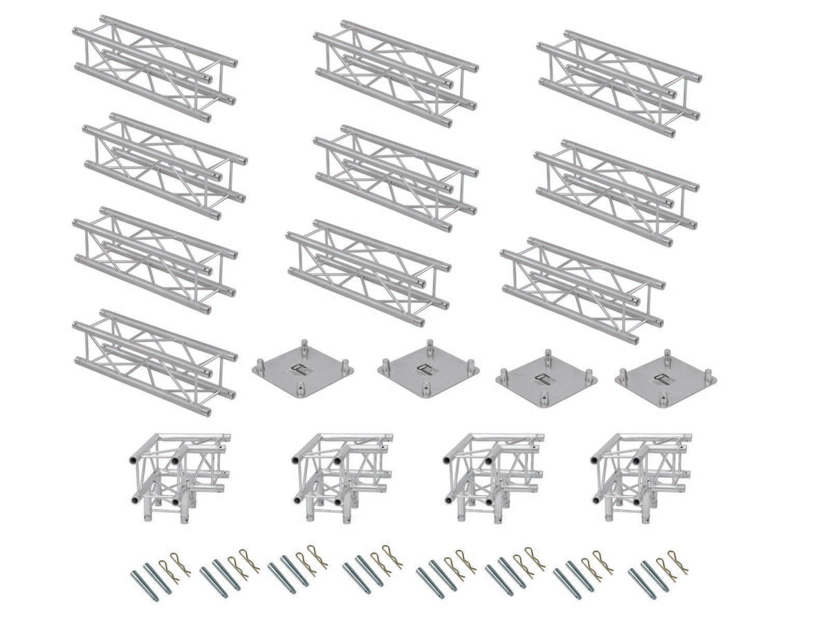 Alutruss Traversenset QUADLOCK 6082 Rechteck 7x4x3,5m (BxTxH) – Ansicht 4