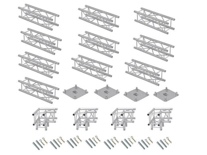 Alutruss Traversenset QUADLOCK 6082 Rechteck 7x4x3,5m (BxTxH) – Ansicht 4