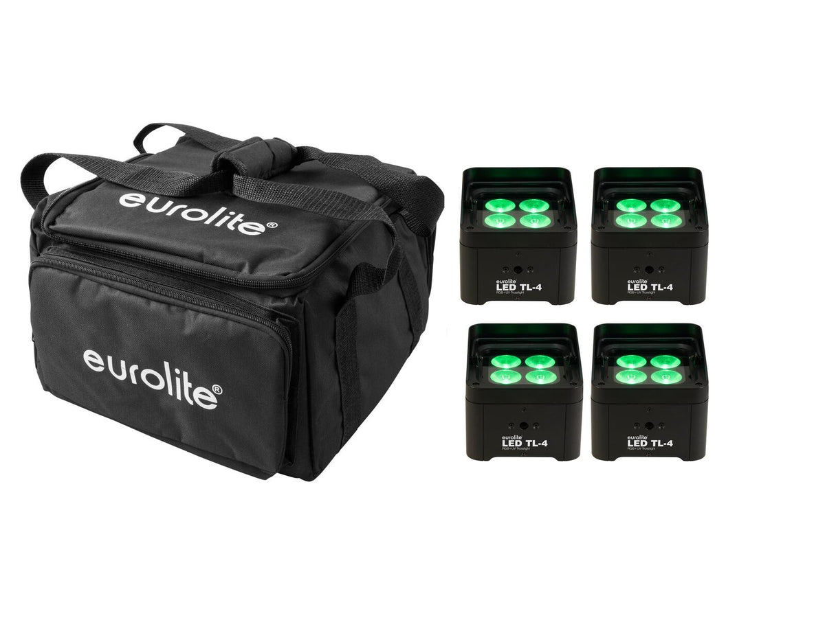 Eurolite Set 4x LED TL-4 Trusslight + Soft-Bag