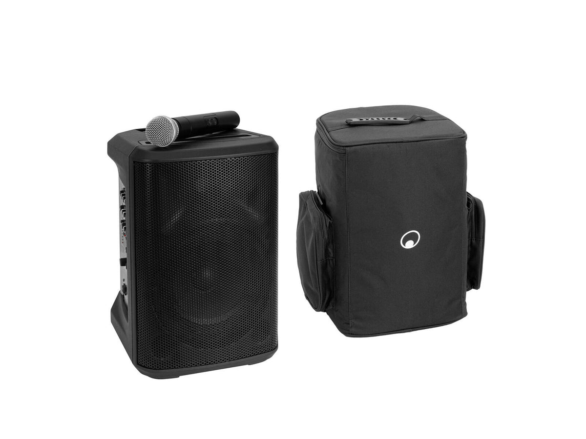 Omnitronic Set PORTY-8A Drahtlos-PA-System + Soft-Bag