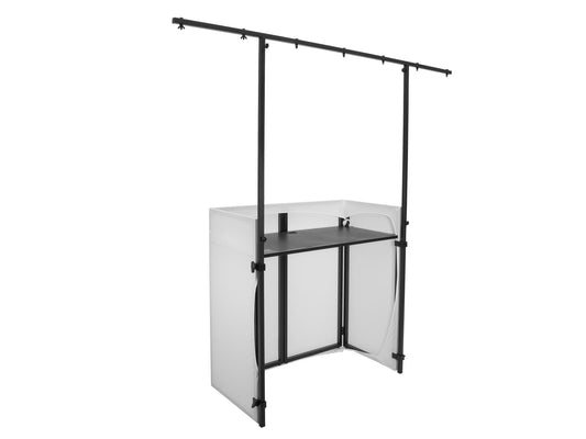 Omnitronic Set Compact Mobile DJ Stand inkl. Cover + Überbaurahmen – Ansicht 2