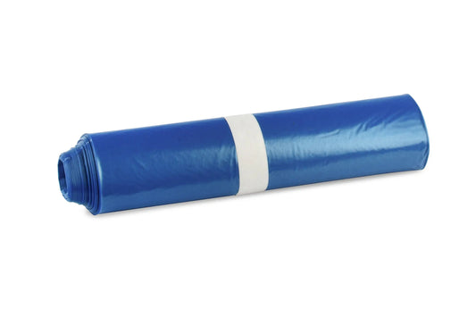 Funny LDPE-Regenerat Müllsacke, blau, Typ 70, 120 l, 700 x 1.100 mm, 250 Stück