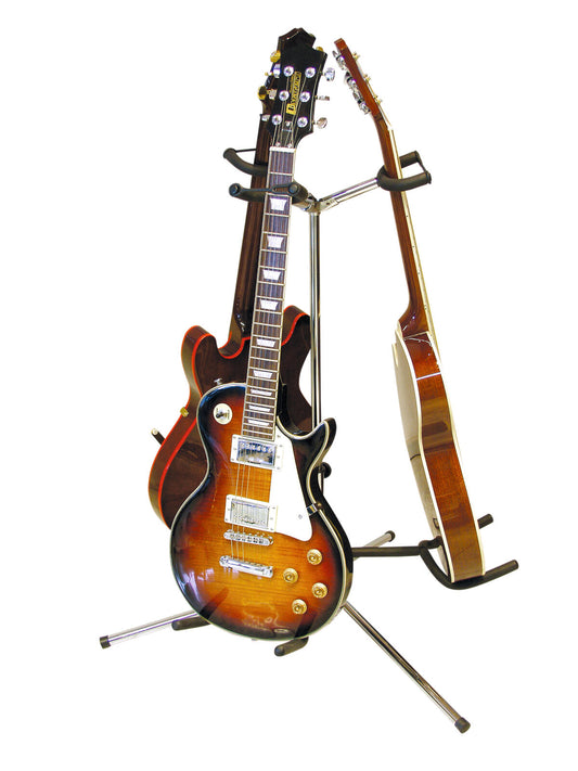 Dimavery Gitarrenständer 3-fach, schwarz – Ansicht 2