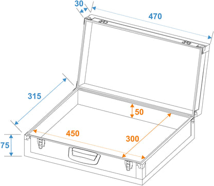 Dimavery Effector-Case groß – Ansicht 2