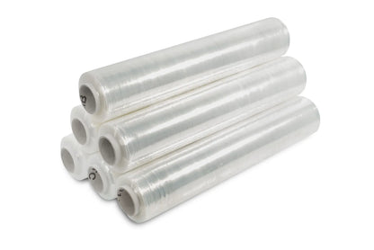 Funny LDPE Stretchfolie 50 cm, transparent, Typ 23 extra, 6 Rollen