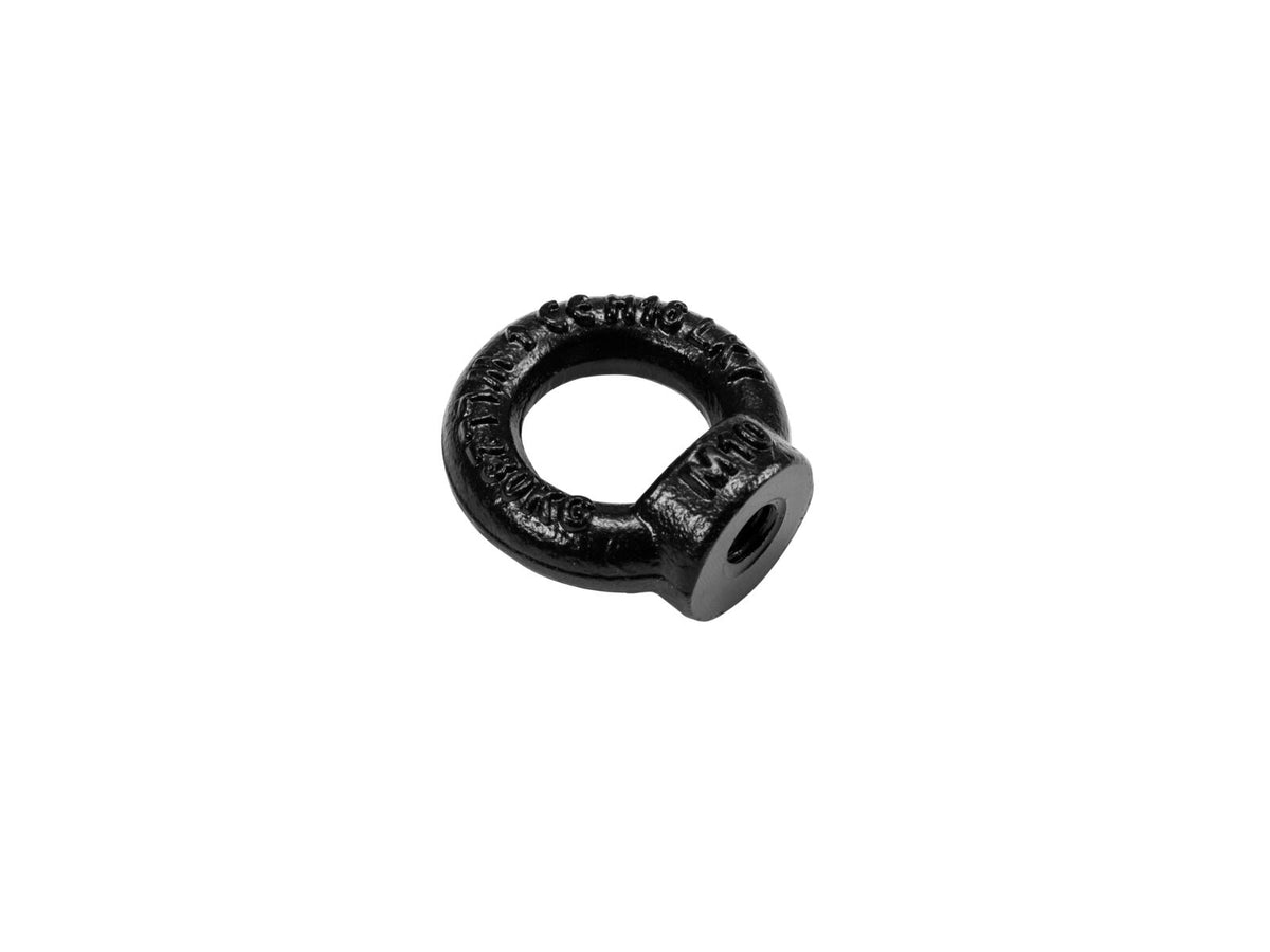 Safetex Ringmutter M10 schwarz galvanisiert DIN 582