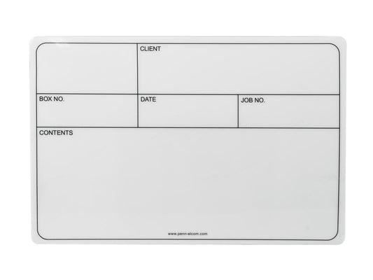 Beschriftungsschild selbstklebend 130x85mm – Ansicht 2