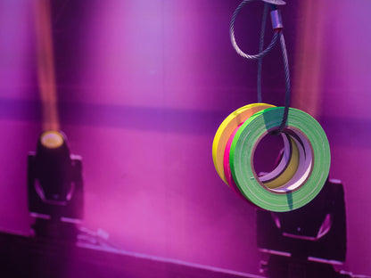 Gaffa Tape 50mm x 25m neonpink UV-aktiv – Ansicht 5