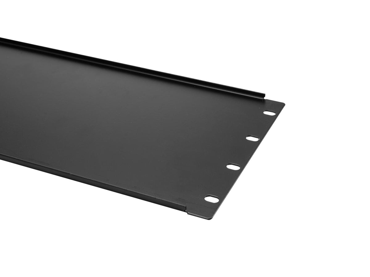 Omnitronic Frontplatte Z-19U, Stahl, schwarz 4HE – Ansicht 2