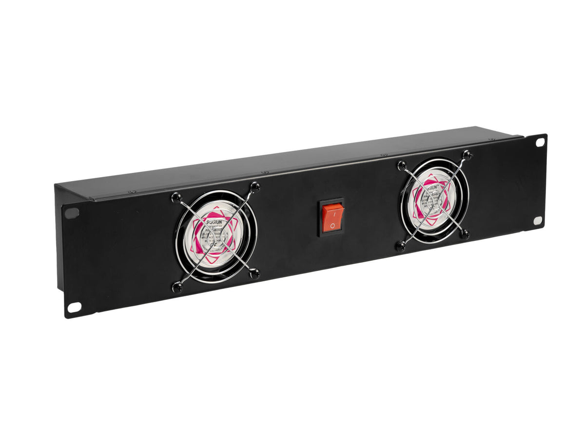 Omnitronic Frontplatte Z-19 mit 2 Lüftern 2HE