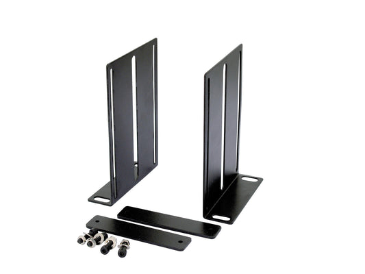 Omnitronic Rackwinkel für Verstärker, hinten, 2HE
