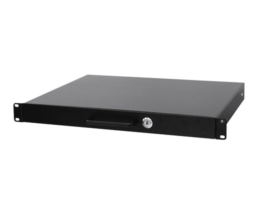 Omnitronic Rackschublade mit Schloss 1HE
