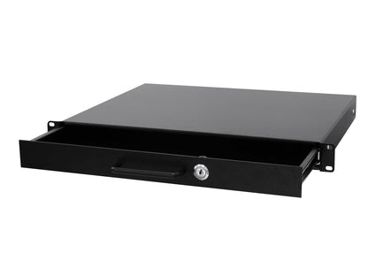 Omnitronic Rackschublade mit Schloss 1HE – Ansicht 2