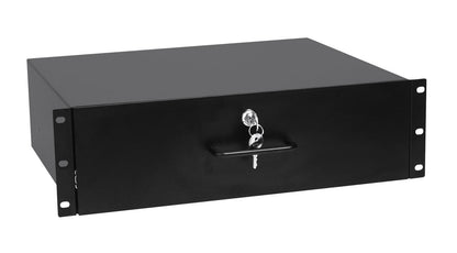 Omnitronic Rackschublade mit Schloss 3HE – Ansicht 2