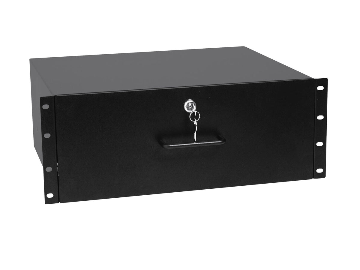 Omnitronic Rackschublade mit Schloss 4HE – Ansicht 2
