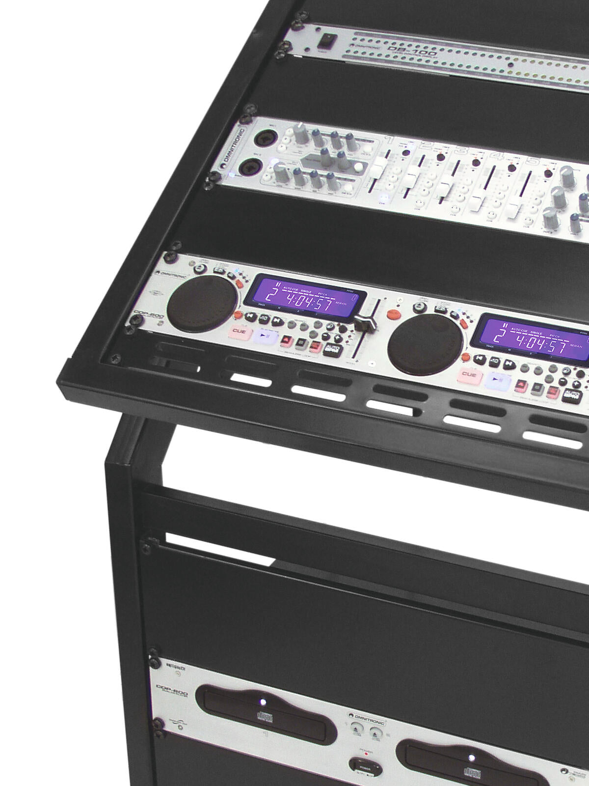 Omnitronic Rackwagen 12HE/10HE schwenkbar auf Rollen – Ansicht 4