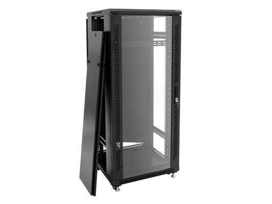 Roadinger SSC-20 Stahlschrank mit Glastür 20HE