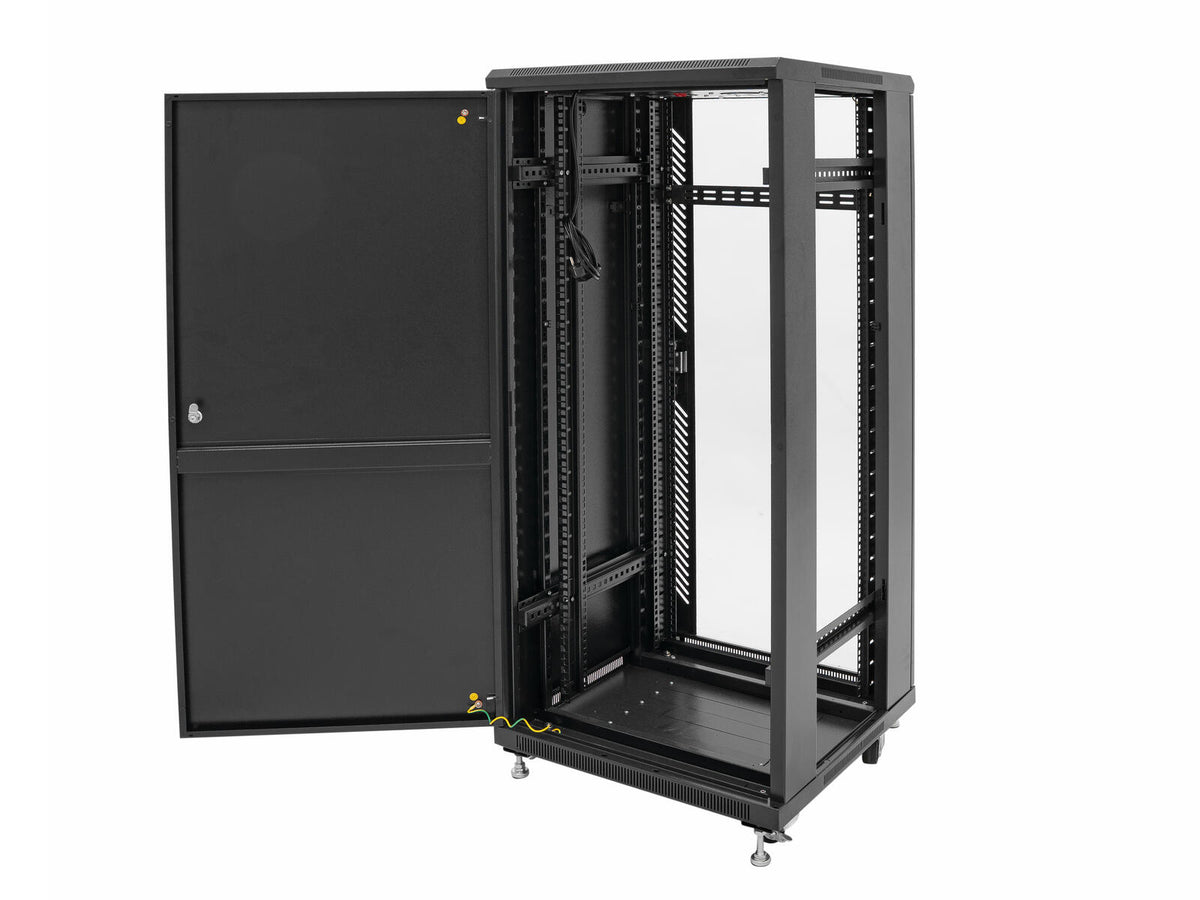 Roadinger SSC-20 Stahlschrank mit Glastür 20HE – Ansicht 4