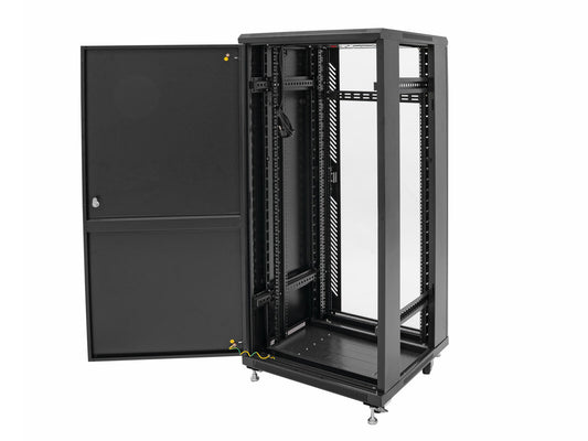Roadinger SSC-24 Stahlschrank mit Glastür 24HE – Ansicht 2