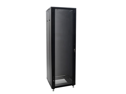 Roadinger SSC-32 Stahlschrank mit Glastür 32HE