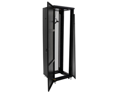 Roadinger SSC-36 Stahlschrank mit Glastür 36HE – Ansicht 3